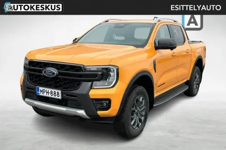 Ford Ranger Double Cab Wildtrak 2,0 Ford EcoBlue 205hv A10 - UUTUUSMALLI VAURAAMMALLA VARUSTETASOLLA